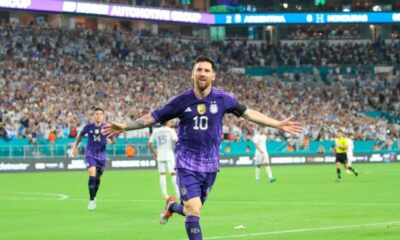 Argentina le ganó a Honduras, con un golazo de Messi.