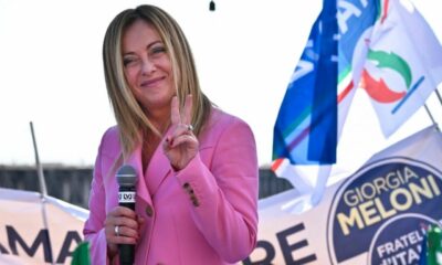 Elecciones en Italia: Cerraron comicios y Giorgia Meloni se posiciona como favorita.