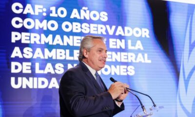 Alberto Fernández reclamó poner fin a «los bloqueos en América Latina».