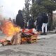 Los disturbios protagonizaron la marcha en recuerdo de las víctimas de la dictadura en Chile. 