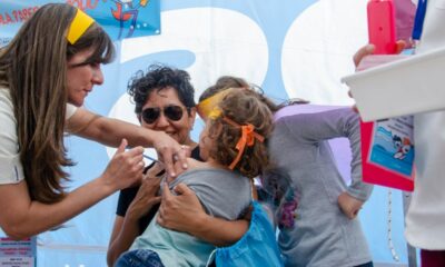 Salud Pública inicia una multitudinaria campaña de vacunación.