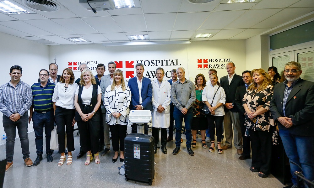 Nuevo equipamiento para el Servicio de Pediatría del Hospital Rawson.