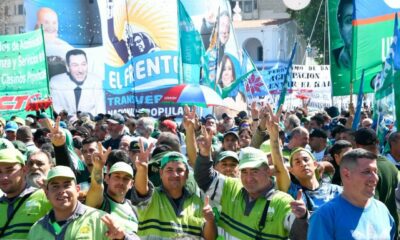 Dirigentes políticos y sindicales del Frente de Todos llamaron a la unidad nacional.