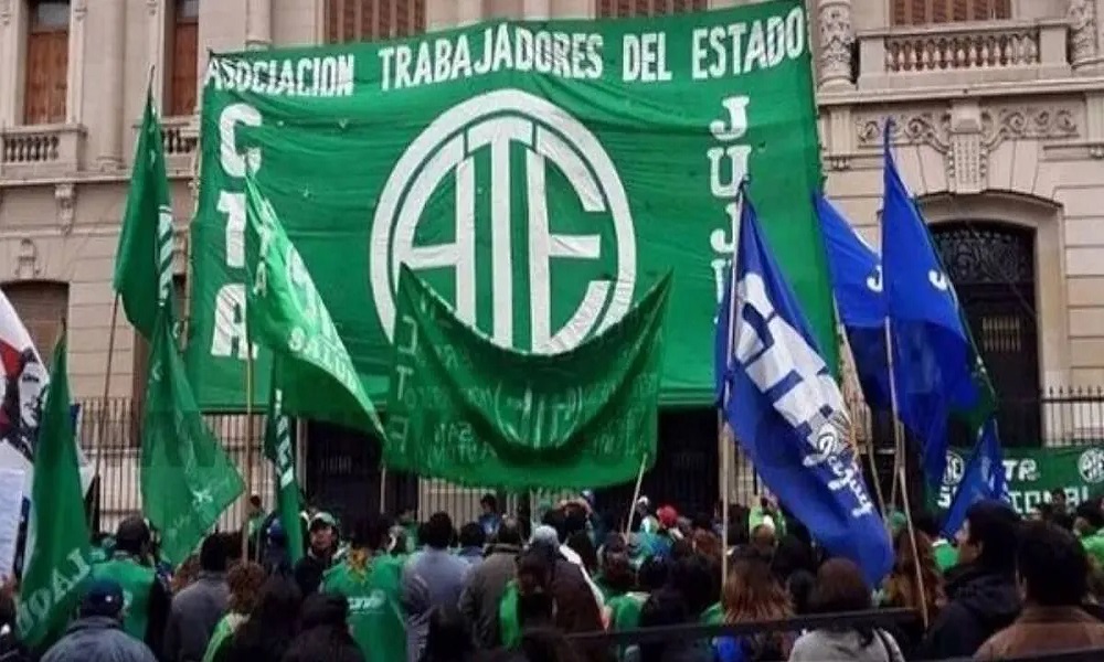 ATE se declaró en asamblea permanente y rechazó todos los anuncios de Milei.