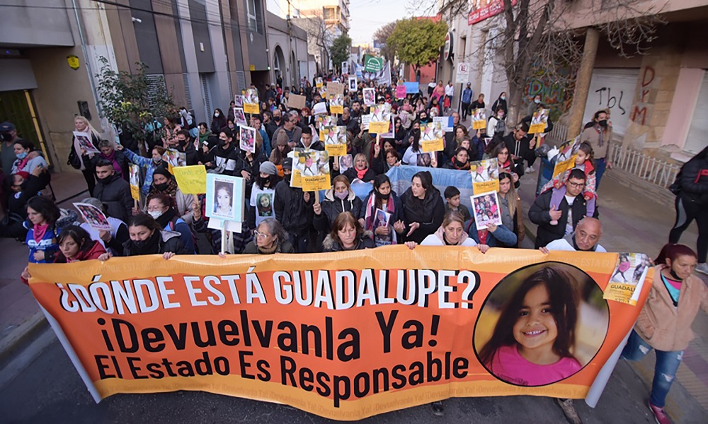 Guadalupe Lucero: el pedido por su aparición es uno de los ejes del 35° Encuentro Plurinacional de mujeres y disidencias.