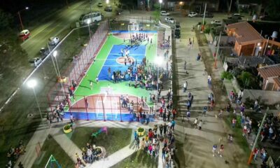 Se inauguró una plaza y playón deportivo en un barrio icónico de San Martín.