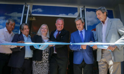 Inauguraron las oficinas del proyecto minero Los Azules.