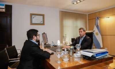 El gobernador se reunió con el director general de Relaciones Internacionales y Coordinador de Agenda 2030 ODS.