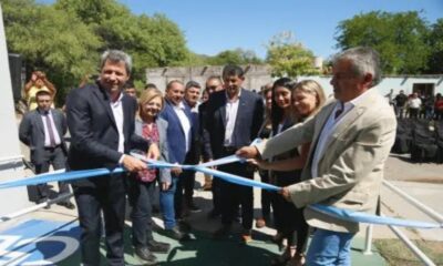 En Valle Fértil inauguraron obras cloacales por más de 0 millones.