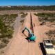 En Vallecito, OSSE renueva el sistema de agua potable.