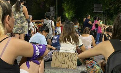 Marcha del 8M: Las mujeres coparon las calles de San Juan.