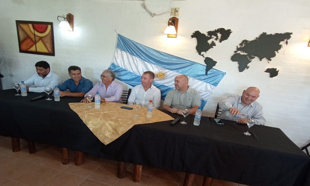 Con la presencia de Fabián Martín se lanzaron los candidatos de la oposición, en Valle Fértil.