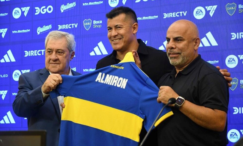 Jorge Almirón: «Era un deseo personal muy fuerte estar en Boca».