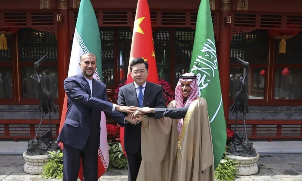 Acuerdo de Irán y Arabia Saudita, mediado por China, muestra que EEUU ya no controla Medio Oriente.