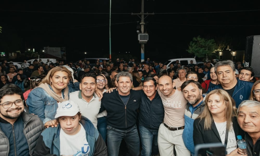 En Angaco, Uñac destacó las cifras del crecimiento de San Juan.