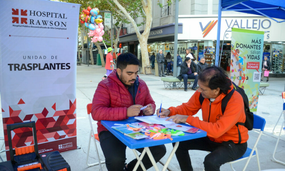 Día Nacional del Donante de Órganos y Tejidos: 50 personas firmaron hoy el Acta de Donación Voluntaria.