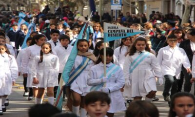 El desfile del 25 de Mayo se traslada a Caucete.