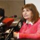 Bullrich en San Juan: habló de su modelo de gobierno y de su apoyo a Orrego.