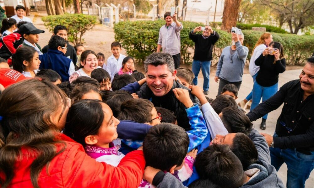 Marcelo Orrego en Calingasta: “El boleto educativo gratuito va a ser una realidad”.