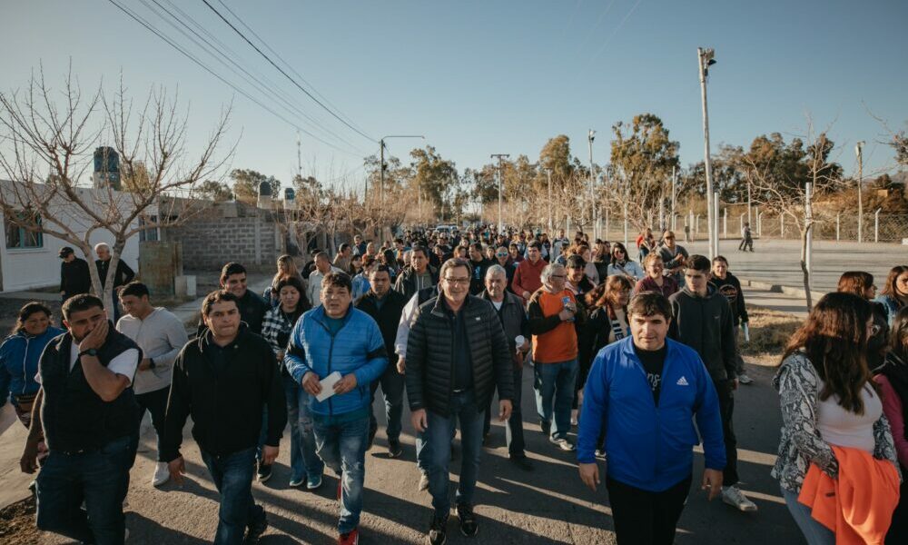 Rubén Uñac: “Vamos por más calidad para el transporte, la salud, la educación y la seguridad”.