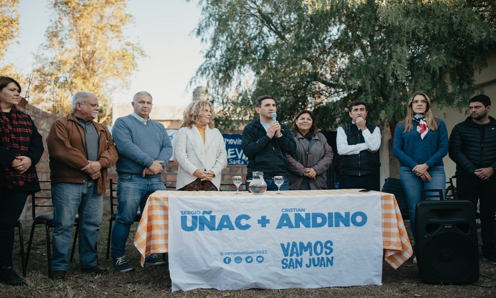 Andino en Santa Lucía: “las oportunidades deben continuar llegando a toda la provincia”.