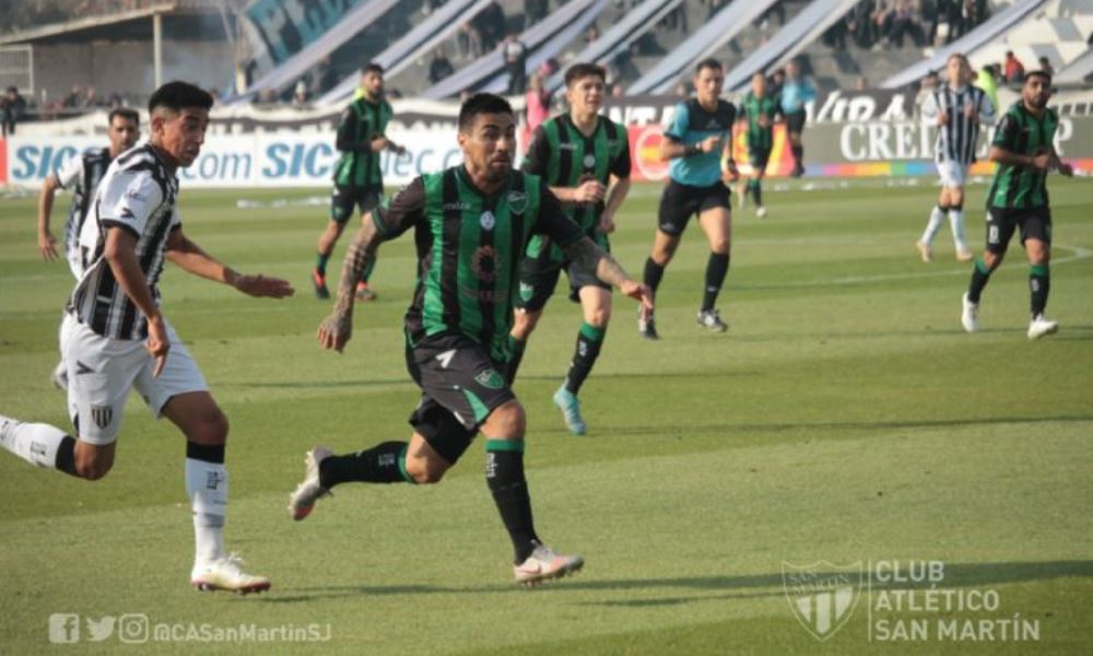 San Martín no pudo ante Gimnasia de Mendoza.