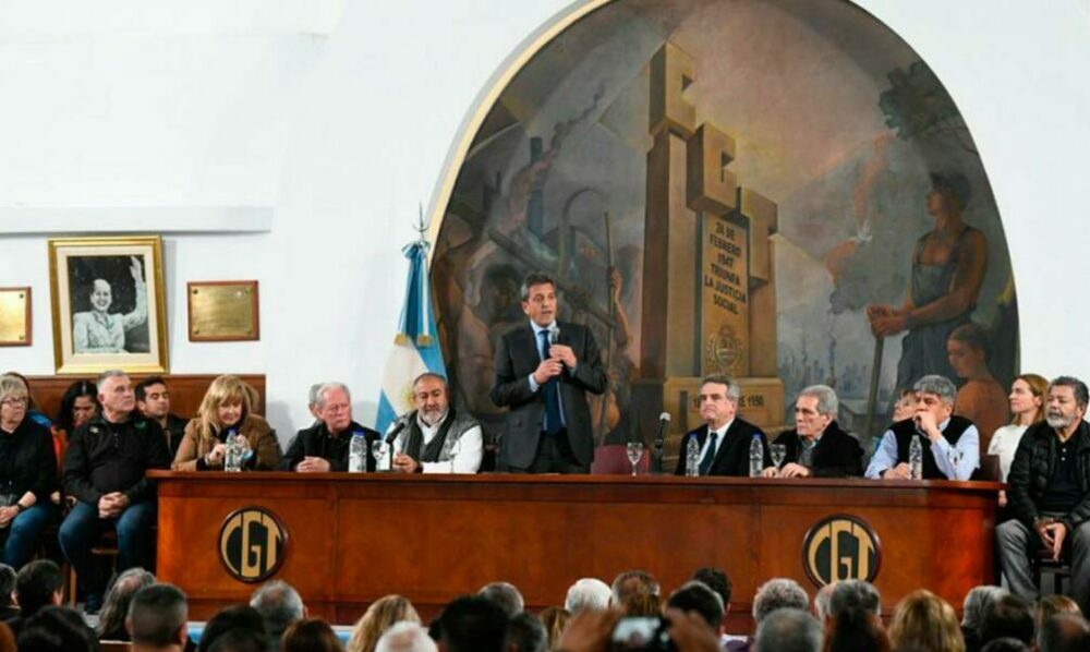 Massa: “Nuestro primer desafío es mejorar el salario de los trabajadores”.