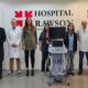 El Hospital Rawson recibió la donación de un ecógrafo.