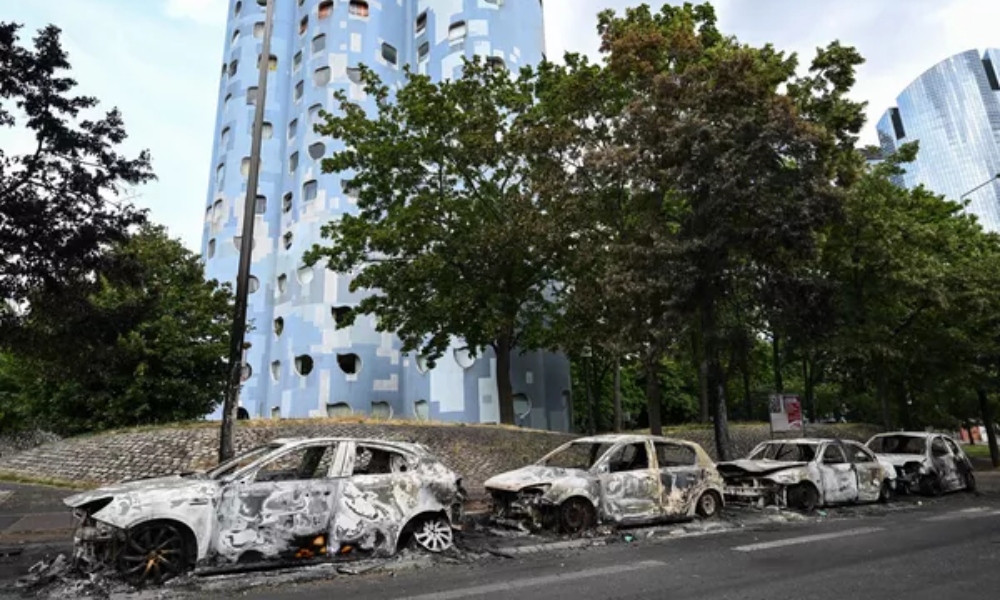 Las consecuencias de los disturbios en Francia en imágenes.