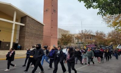 Gran marcha nacional contra la represión en Jujuy: se realizó también en San Juan.