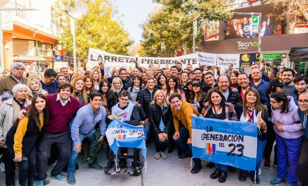 Achem y Picón recorrieron Capital previo a las PASO.