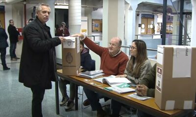 Alberto Fernández: “Siempre que se vota, Argentina se transforma en un país mejor”.