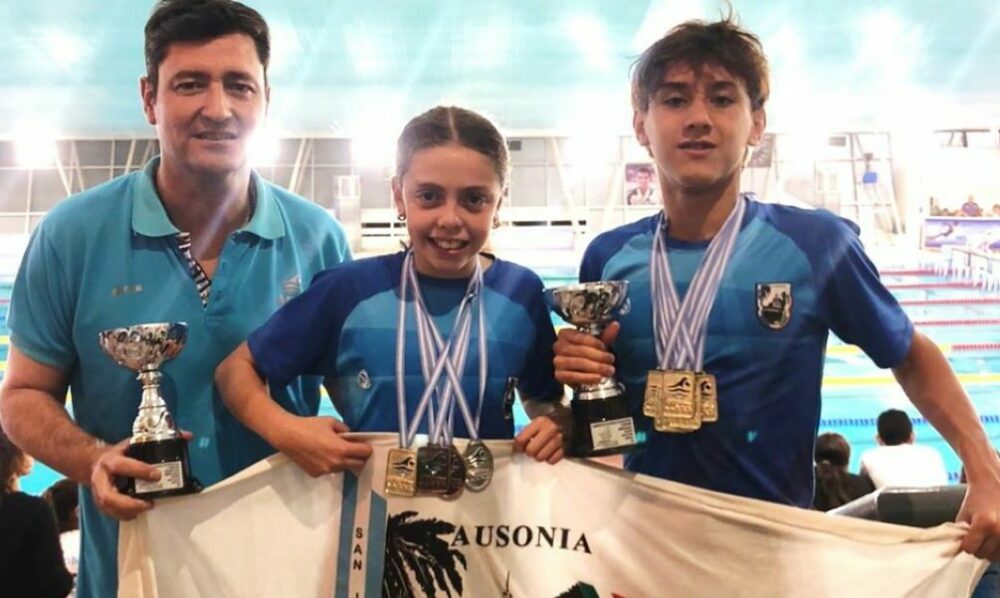 La natación sanjuanina hizo historia con siete campeonatos argentinos.