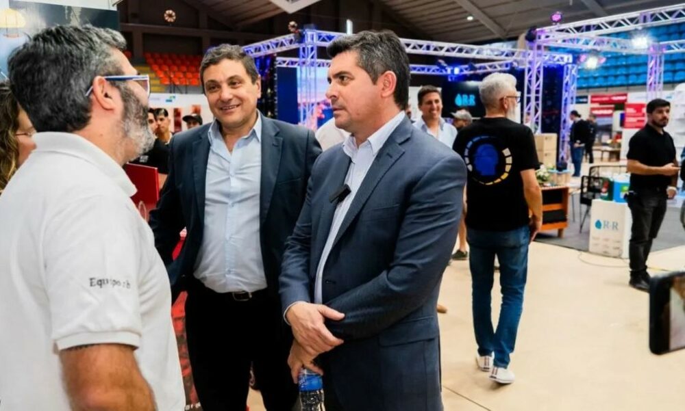 Orrego recorrió la Expo Industrial: “Tenemos la convicción de poder trabajar junto a estas industrias”.