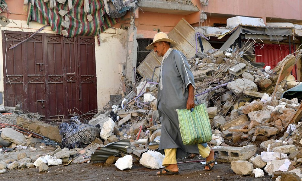 Sube a 2.500 la cantidad de muertos por el terremoto en Marruecos.