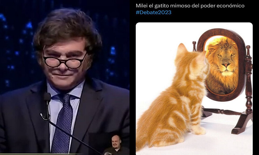 Memes del debate presidencial: los derecho a réplica,”gatito mimoso”, el “paraíso” de Córdoba y las perlitas de los candidatos.