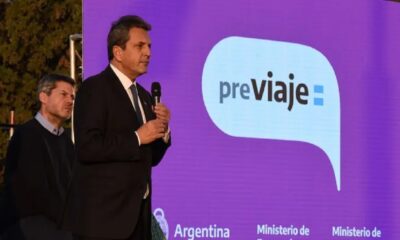 Massa anunció que enviará un proyecto de ley para que el PreViaje sea permanente.