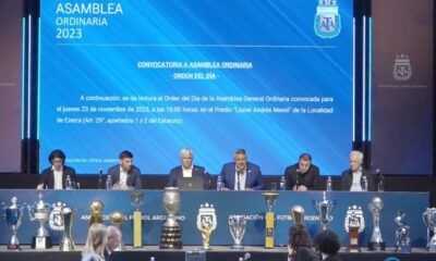 Los clubes de la AFA votaron en contra de la “privatización” del fútbol argentino.