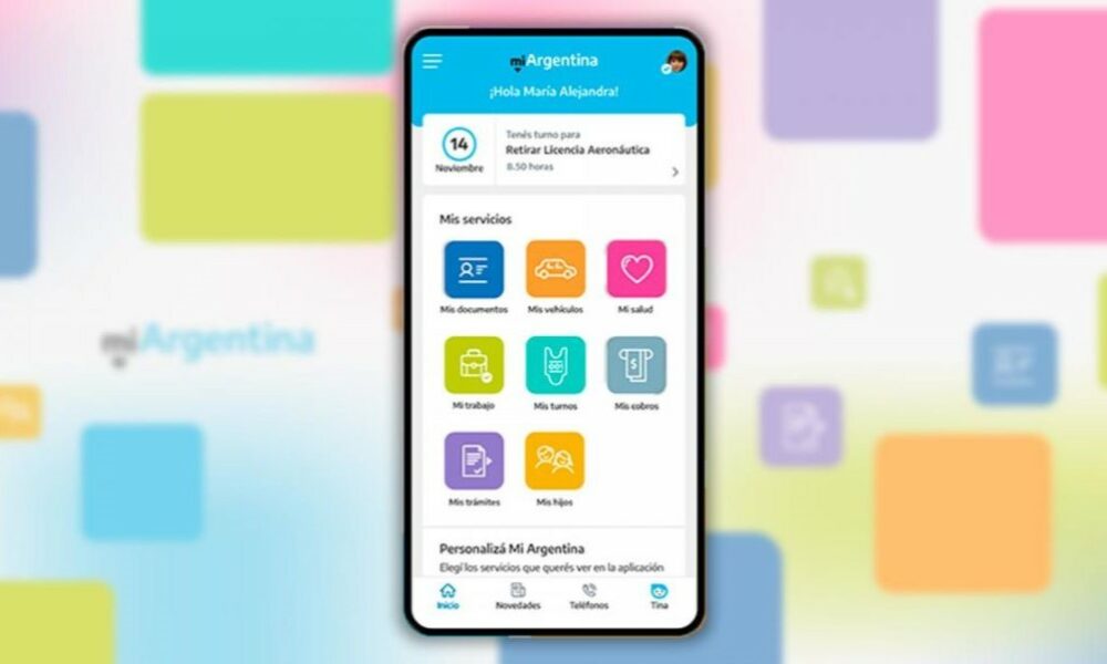 Nueva versión de la app Mi Argentina suma el acceso al DNI digital