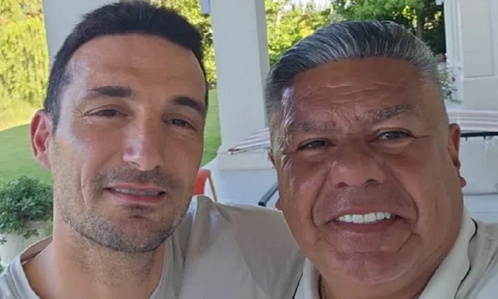 Scaloni y Tapia se reunieron por el futuro de la Selección Argentina.