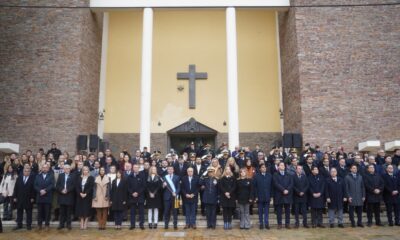 Orrego participó del solemne Tedeum del 25 del Mayo.