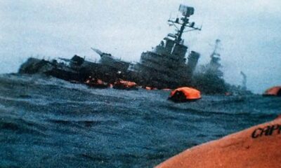 Se cumplen 42 años del hundimiento del Crucero General Belgrano en la Guerra de Malvinas.