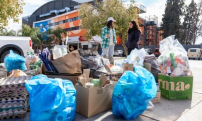 Llenaron más de dos contenedores en la primera edición de Cambio Verde