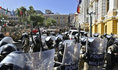 Tras denunciar un intento de golpe de Estado en Bolivia, Arce destituyó a la cúpula de las FFAA y los militares se retiraron