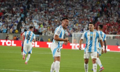 Con un agónico gol de Lautaro, Argentina derrotó a Chile y esta en cuartos.