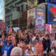 Copa América: deslumbrante banderazo de los hinchas argentinos en Nueva York.