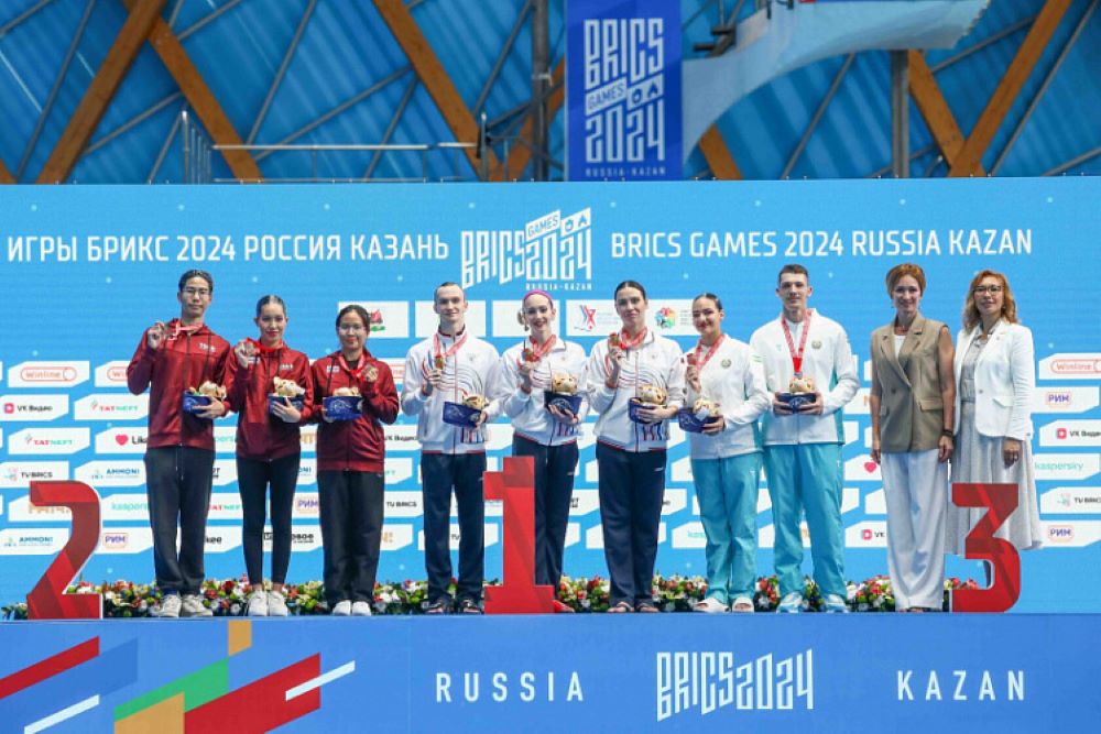 Rusia, China y Bielorrusia encabezaron el medallero de los Juegos BRICS según los resultados de los primeros cinco días