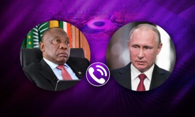 Vladímir Putin y Cyril Ramaphosa abordan el fortalecimiento de la asociación entre Rusia y Sudáfrica