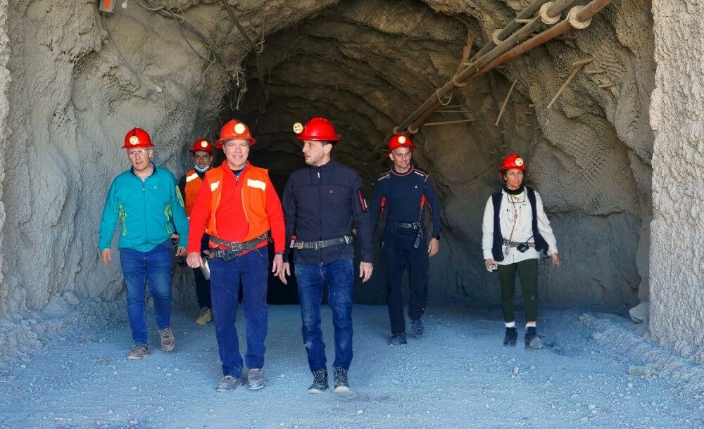 Minería visitó a la mina Casposo para conocer su actualidad