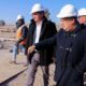 El Gobernador Orrego recorrió las obras del Hospital de Angaco